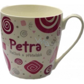 Nekupto Twister mug named Peter pink 0.4 liter