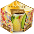 Adesso Natura Yellow melon and honey scented candle in a glass of 100 g