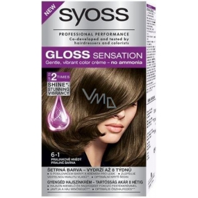 Syoss Gloss Sensation Gentle hair color without ammonia 6-1 Praline brown 115 ml
