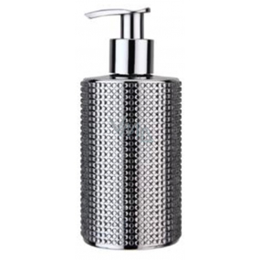 Vivian Gray Diamond Silver luxury liquid soap with a 250 ml dispenser