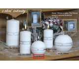 Lima Aura Intimity scented candle white ball 80 mm 1 piece