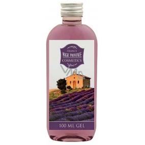 Bohemia Gifts Lavender La Provence oil shower gel with olive and grape oil Field and house 100 ml