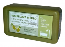 Kappus Olivový olej přírodní mýdlo na tělo i vlasy 150 g