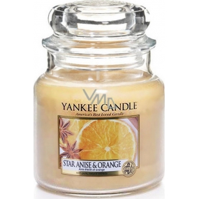 Yankee Candle Star Anise & Orange - Anise and Orange Scented Candle Classic Small Glass 104 g