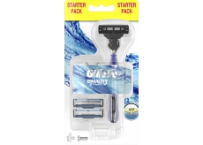 Gillette Mach3 Start Men's Shaver 1 piece + spare heads 2 pieces