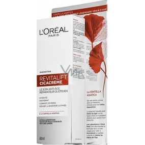 Loreal Paris Revitalift Cica Cream day cream against aging, wrinkle reduction and skin firming 40 ml