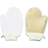 Abella Lufa Cylindrica Massage Washcloth Gloves + Terrycloth LF no.15 17 x 23 cm