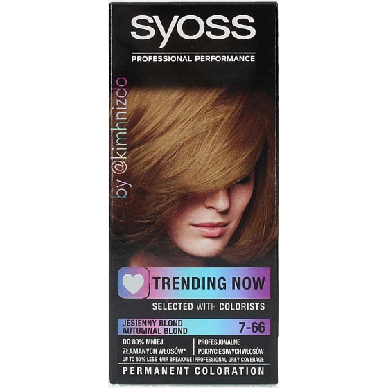 Syoss Trending Now Hair Color 7-66 Autumn Blonde