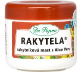 Dr. Popov Rakytela Sea buckthorn ointment with Aloe Vera soothes, moisturizes normal and dried skin, also suitable for care of scars, burns and frostbite 50 ml