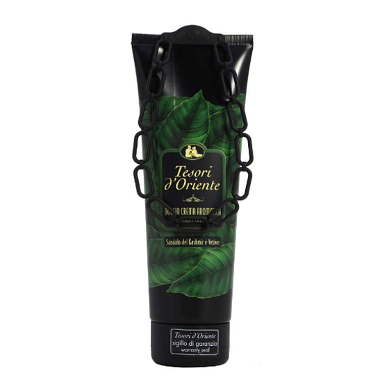 Tesori d'Oriente Sandalwood of Kashmir and Vetiver shower cream for men 250 ml