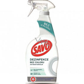 Savo Disinfection without chlorine antibacterial cleaner spray 700 ml