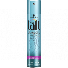 Taft Classic extra strong fixation 4 hairspray 250 ml - VMD parfumerie - drogerie Taft Classic extra strong fixation 4 hairspray 250 ml - VMD parfumerie - drogerie