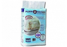 Savic Puppy Trainer Diapers, educational pads for puppies, perfectly absorbing 60 x 45 cm 30 pieces
