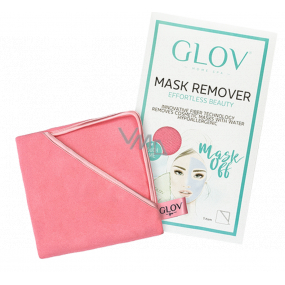 Glov Mask Remover Pink gloves for removing face mask 1 piece
