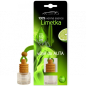 Kozák Lime car fragrance in a 5 ml bottle