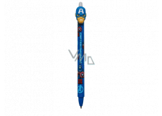 Colorino Rubber pen Captain America blue, blue refill 0.5 mm