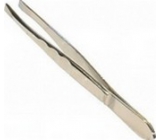 Dup Straight nickel tweezers 1 piece, 914211