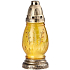Bolsius Glass lamp Spring cats 25 cm 30 g yellow