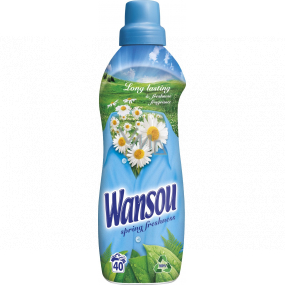 Wansou Spring Freshness concentrated fabric softener 40 doses 1 l