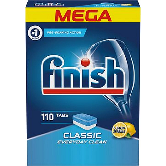 Finish Classic Lemon dishwasher tablets 110 pieces
