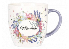 Albi Flowering mug named Markéta 380 ml
