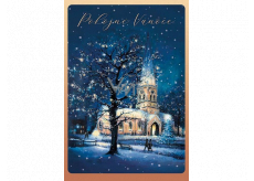 Ditipo Playing card Peaceful Christmas Jaromír Nohavica At midnight hour 224 x 157 mm