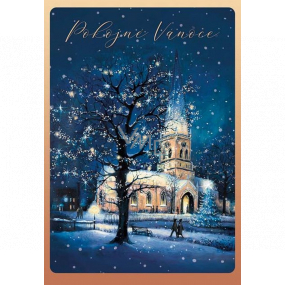 Ditipo Playing card Peaceful Christmas Jaromír Nohavica At midnight hour 224 x 157 mm