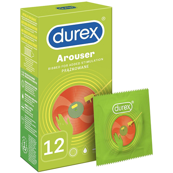 Durex Arouser condom, nominal width 53 mm 12 pieces
