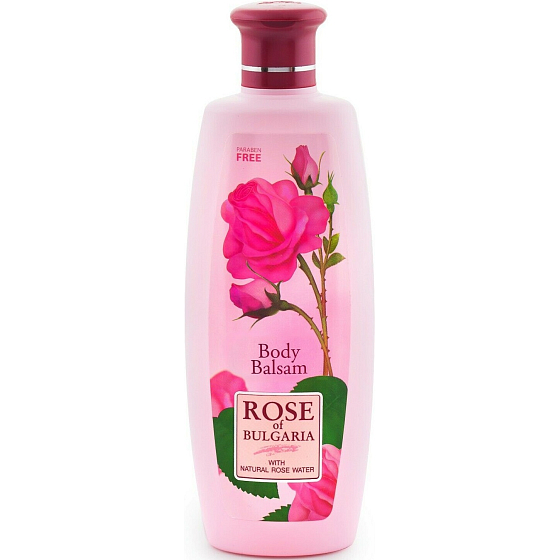 Rose of Bulgaria Body balm with rose water 330 ml