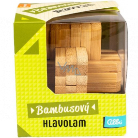 Albi Cerebellum Bamboo puzzle Cross 8,2 x 8,2 x 9 cm