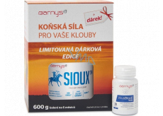 Barnys Sioux MSM pro klouby a celý pohybový aparát 600 g + VirusBlock Forte pro rychlé nastartování normální funkce imunitního systému doplněk stravy 20 kapslí, dárková sada