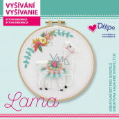 Ditipo Creative set for adults - Embroidery Lama 22 x 22 x 2,5 cm