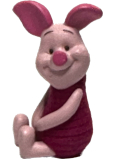 Disney Winnie the Pooh Piglet sitting mini figure, 1 piece, 5 cm