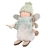 Angel on skis with a scarf to stand 10 cm