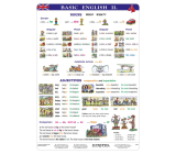 Ditipo Basic English II English teaching board A4 21,4 x 30 x 0,1 cm