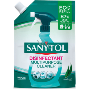 Sanytol Eucalyptus disinfectant all-purpose cleaner 1 l spare cartridge