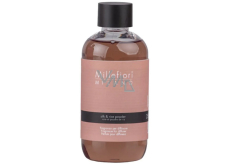 Millefiori Milano Natural Silk & Rice Powder Diffuser refill for scented stems 250 ml