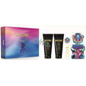 Moschino Toy 2 Pearl Eau de Parfum Unisex 30 ml + Body Lotion 100 ml + Shower Gel 100 ml + Eau de Parfum 10 ml, Unisex Gift Set