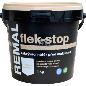 REMAL Flek-stop water stain paint for stains from water, smoke, and nicotine 1 kg