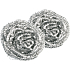 Spokar stainless steel scrubber, 2 pcs