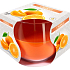 Bispol scented candle in glass orange, 100 g