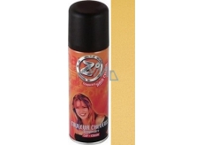 Zo Temporary Hair Colour barevný lak na vlasy Zlatý 125 ml sprej