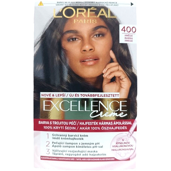 Loreal Paris Excellence Creme Hair Color 400 Brown