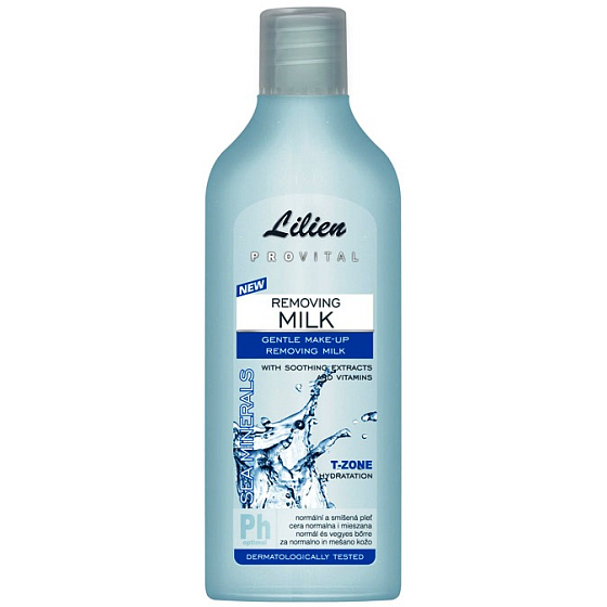 Lilien Provital Sea minerals make-up remover normal and combination skin 200 ml