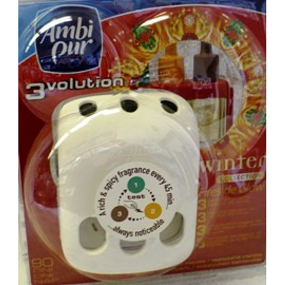 Ambi Pur 3 Volution Firesid electric air freshener complete movement 18 ml