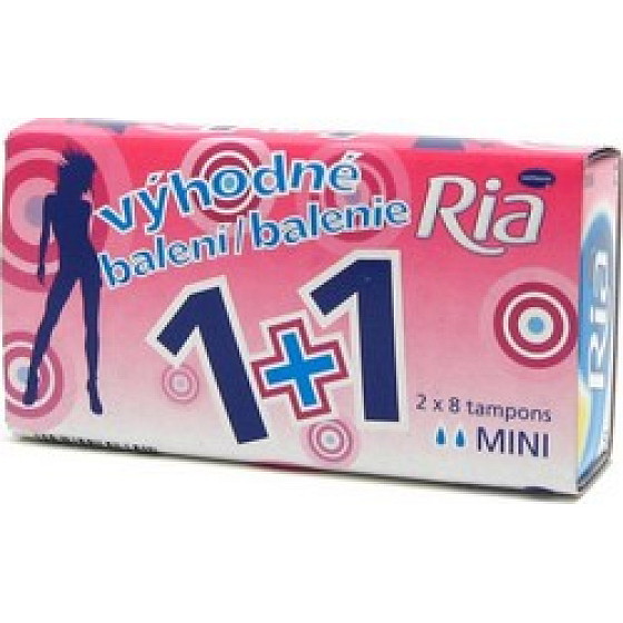 Ria Mini women's tampons 2 x 8 pieces