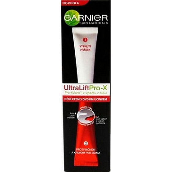 Garnier UltraLift Pro-X Dual Effect Eye Cream 2 x 5 ml