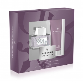 David Beckham Signature for Him EdT 30 ml Eau de Toilette + 75 ml Shower Gel Gift Set