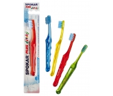 Spokar 3432 Plus extra soft toothbrush for up to 6 years Hexagonal fibers more colors1 piece