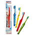 Spokar 3432 Plus extra soft toothbrush for up to 6 years Hexagonal fibers more colors1 piece